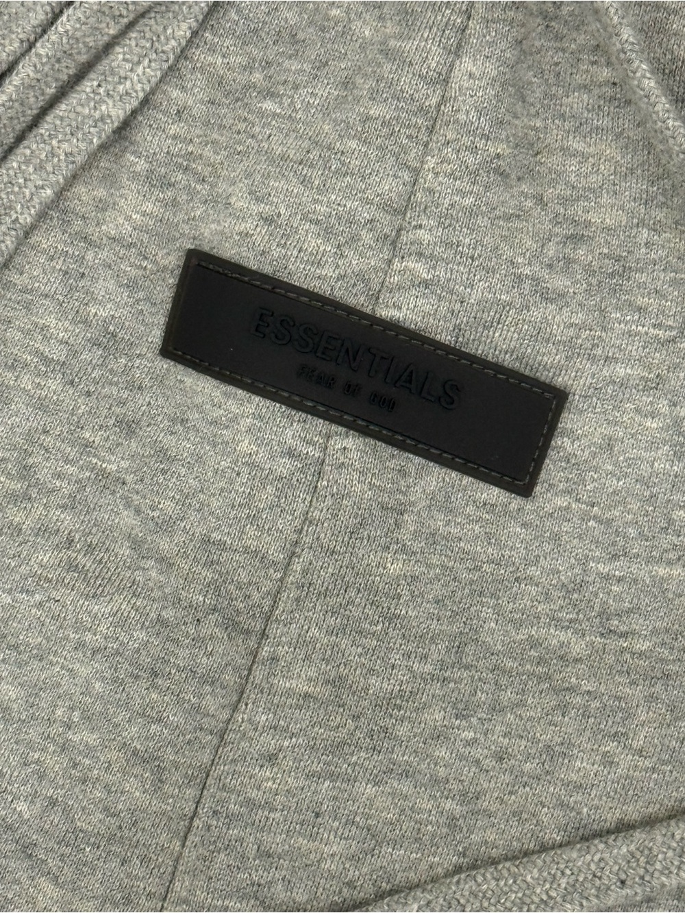 ESSENTIALS Gray Sweatpants with Drawstring - Picture 3 of 5